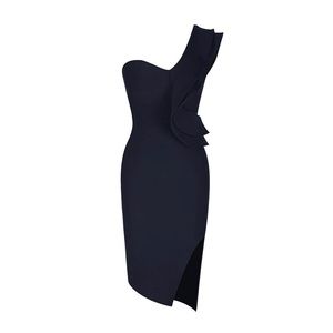 COPY - One shoulder side slit dress